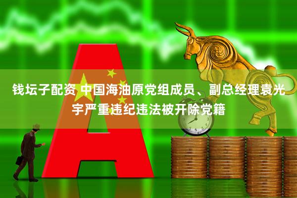 钱坛子配资 中国海油原党组成员、副总经理袁光宇严重违纪违法被开除党籍